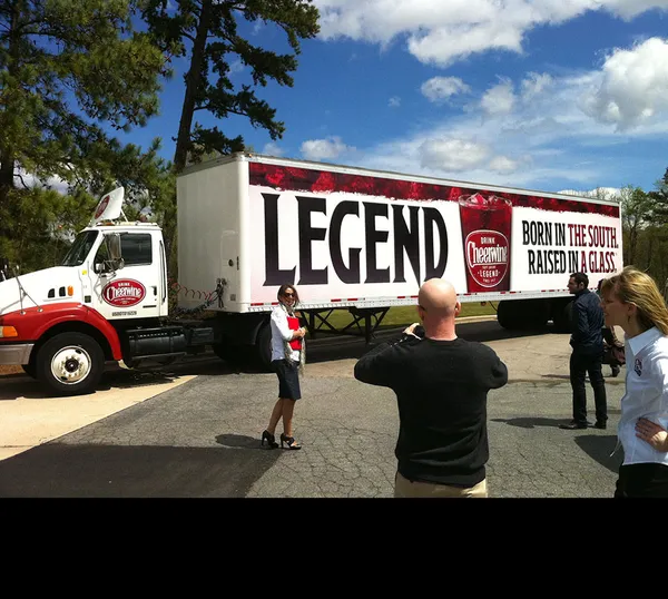 Cheerwine Truck